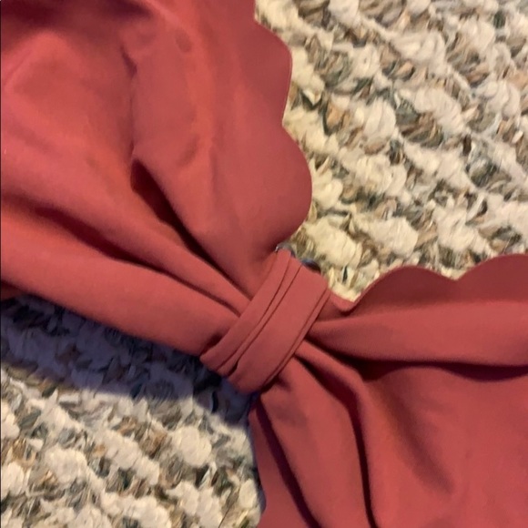 Pink bandeau bikini top - Picture 2 of 3